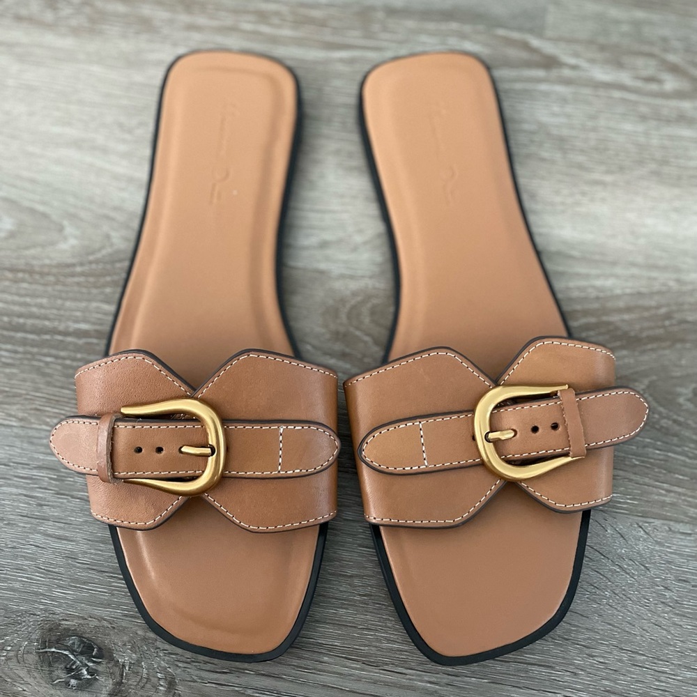 Flat Buckle Sandal - image 1